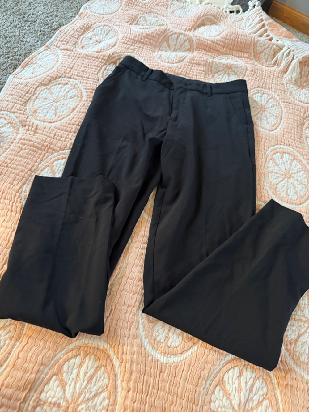 Van Heusen Black Boys' Formal Dress Pants